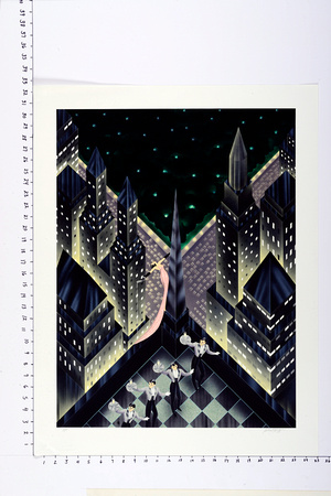 99- Robert Hoppe, 1986 Lithograph