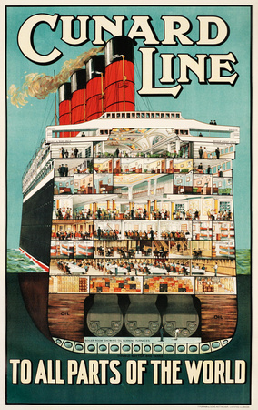 Cunard Lines-Titans of the Sea
