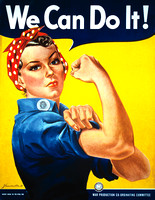 Rosie the Riveter-We Can Do It