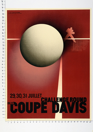 59- Challenge Round/ Davis Cup, A. M. Cassandre
