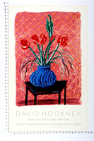 83- "Amaryllis in Vase", David Hockney