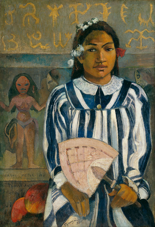 Paul_Gauguin_-_The_Ancestors_of_Tehamana_OR_Tehamana_Has_Many_Parents_(Merahi_metua_no_Tehamana)_-_Google_Art_Project